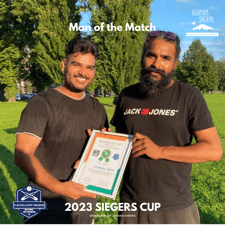 German Sherpa Man of the Match - Saurabh Jadoun Düsseldorf Titans