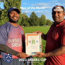 German Sherpa Man of the Match - 