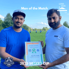 German Sherpa Man of the Match - Sharan Ravi Shankar