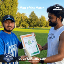 German Sherpa Man of the Match - Akarsha VfL Kesselheim