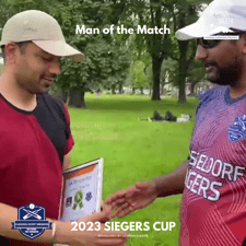 German Sherpa Man of the Match - Mohit Kamra Düsseldorf Siegers Eagles